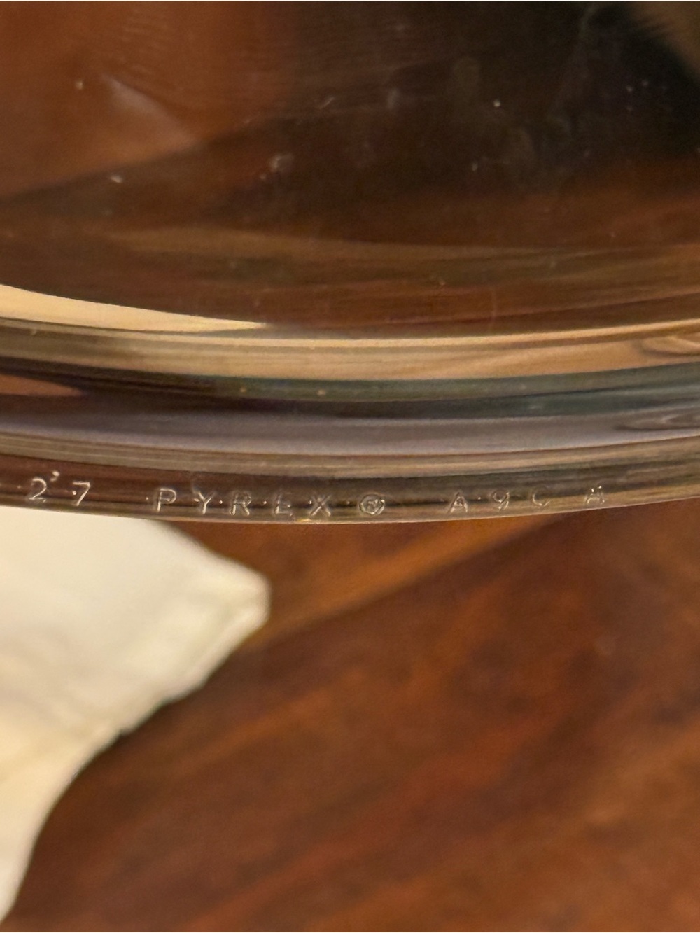Pyrex Amber Glass Lids - Picture 10 of 11